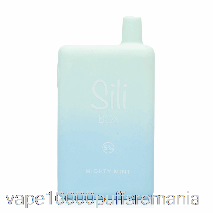 Vape Romania Sili Box 6000 De Unica Folosinta Mighty Mint